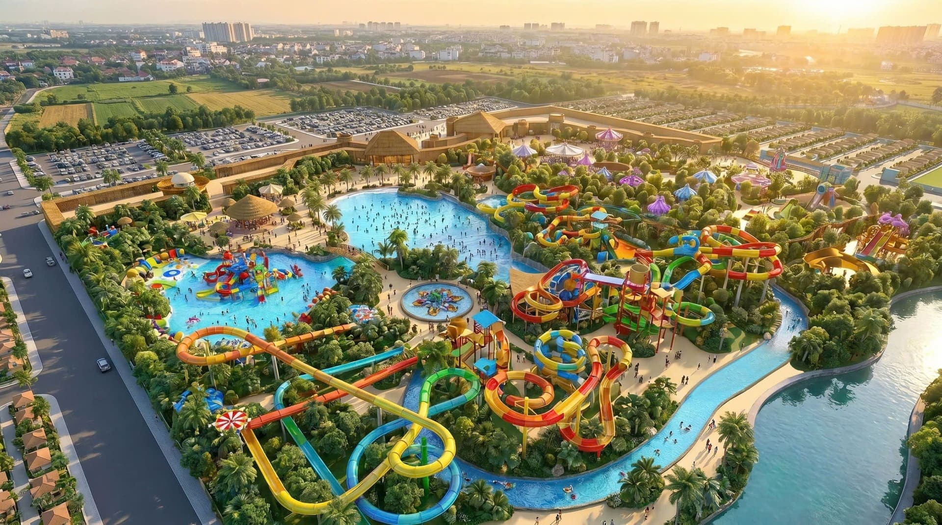 siêu công viên giải trí vinhomes saigon park